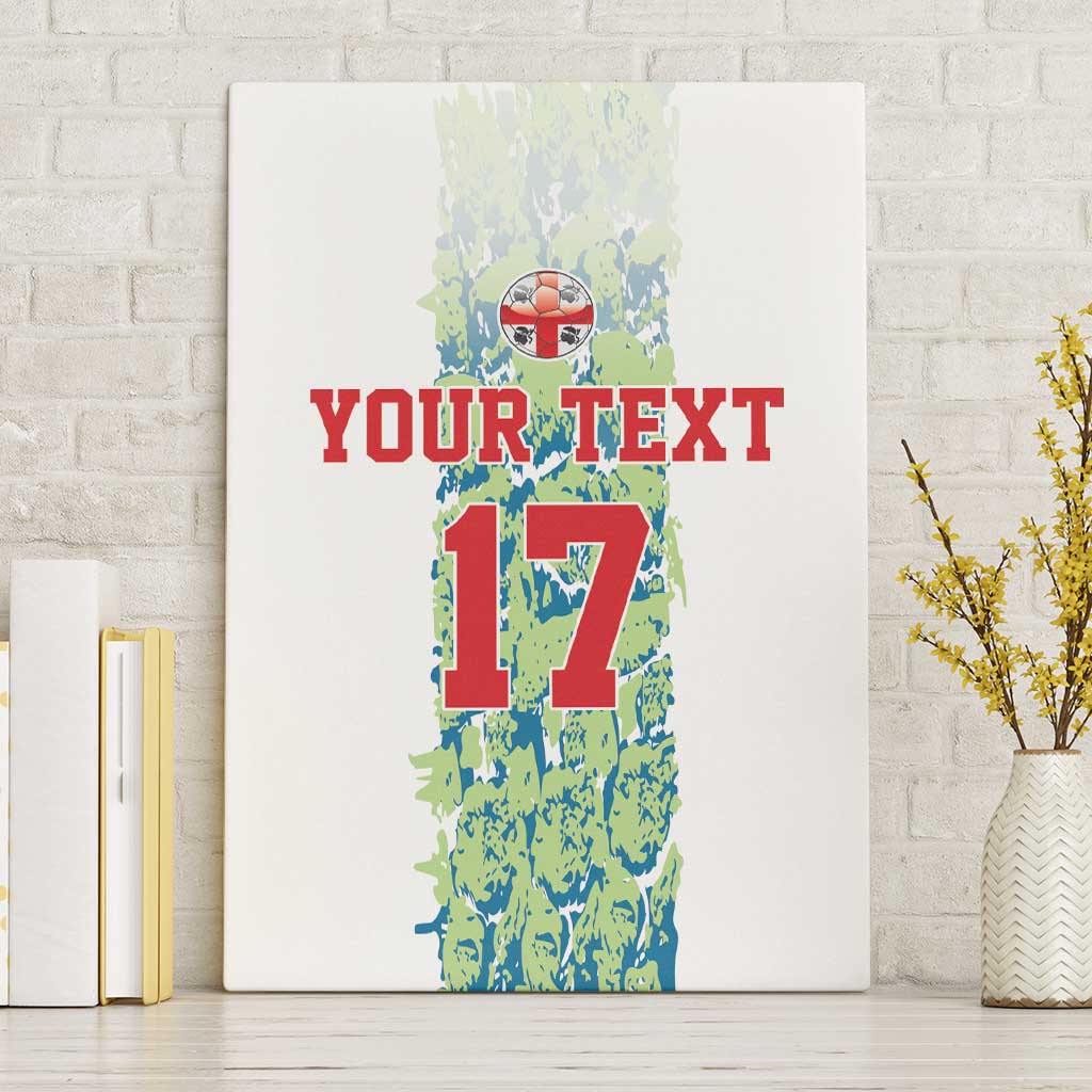 Custom Sardinia Football Canvas Wall Art Sardigna Sporty Style