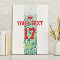 Custom Sardinia Football Canvas Wall Art Sardigna Sporty Style