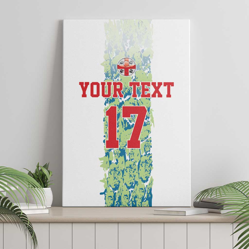 Custom Sardinia Football Canvas Wall Art Sardigna Sporty Style