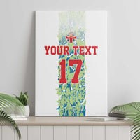 Custom Sardinia Football Canvas Wall Art Sardigna Sporty Style