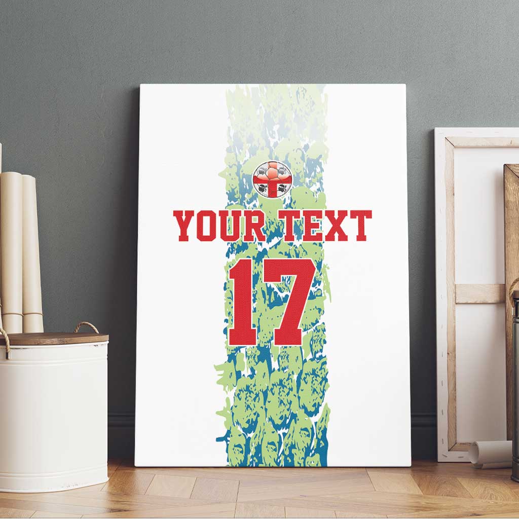 Custom Sardinia Football Canvas Wall Art Sardigna Sporty Style