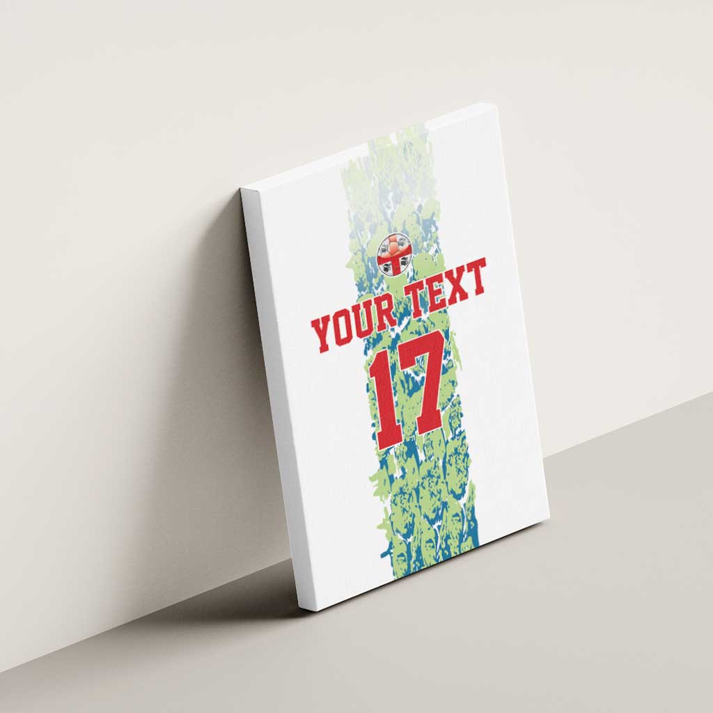 Custom Sardinia Football Canvas Wall Art Sardigna Sporty Style