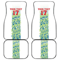 Custom Sardinia Football Car Mats Sardigna Sporty Style