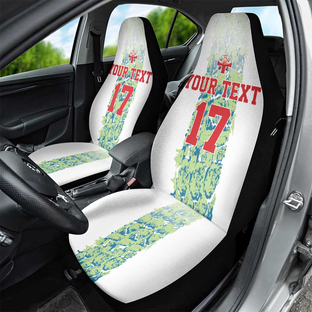 Custom Sardinia Football Car Seat Cover Sardigna Sporty Style