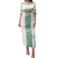 Custom Sardinia Football Family Matching Puletasi and Hawaiian Shirt Sardigna Sporty Style