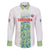 Custom Sardinia Football Family Matching Short Sleeve Bodycon Dress and Hawaiian Shirt Sardigna Sporty Style