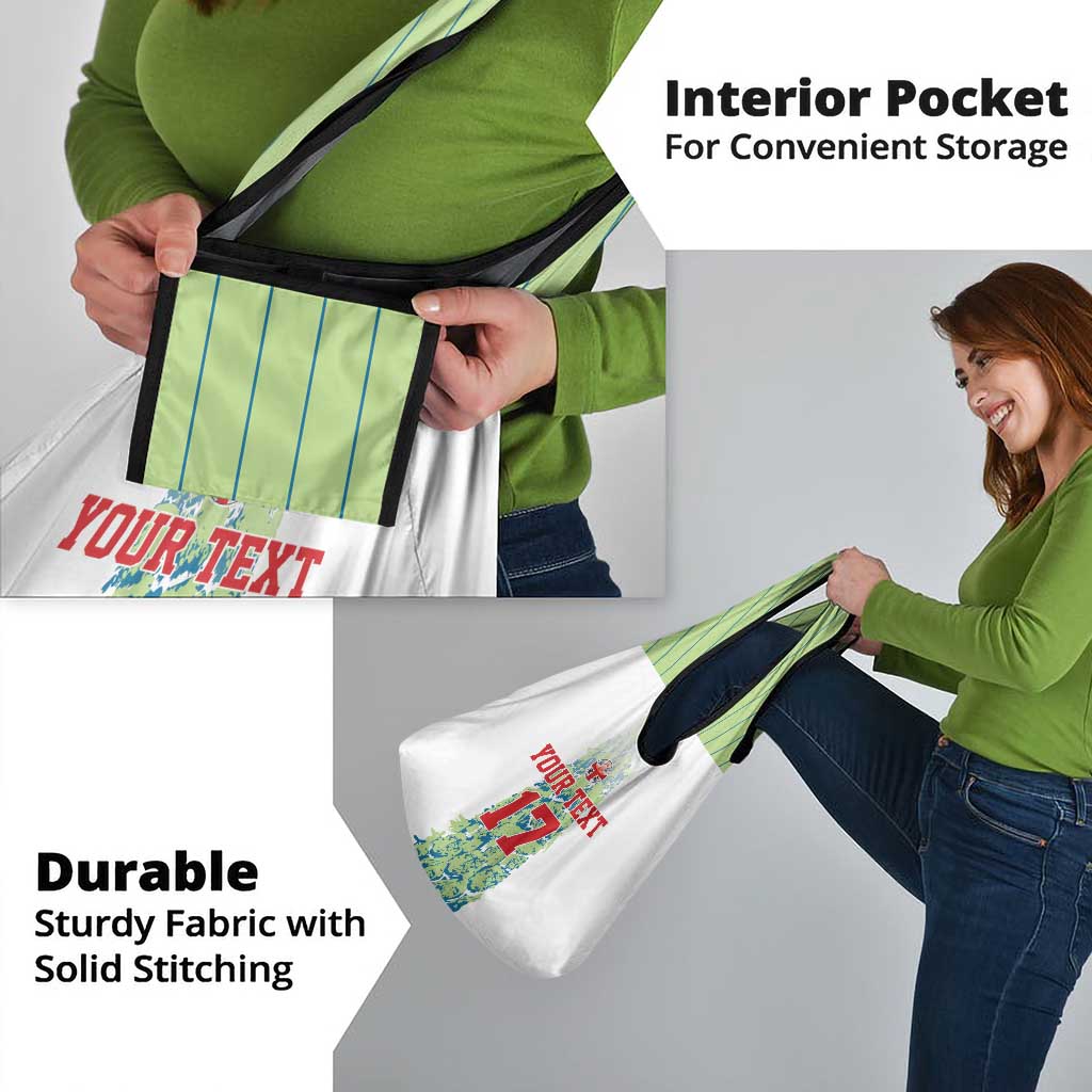 Custom Sardinia Football Grocery Bag Sardigna Sporty Style