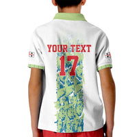 Custom Sardinia Football Kid Polo Shirt Sardigna Sporty Style