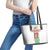 Custom Sardinia Football Leather Tote Bag Sardigna Sporty Style