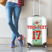 Custom Sardinia Football Luggage Cover Sardigna Sporty Style