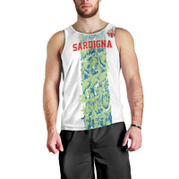 Custom Sardinia Football Men Tank Top Sardigna Sporty Style