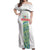 Custom Sardinia Football Off Shoulder Maxi Dress Sardigna Sporty Style