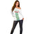 Custom Sardinia Football Off Shoulder Sweater Sardigna Sporty Style