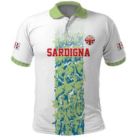 Custom Sardinia Football Polo Shirt Sardigna Sporty Style