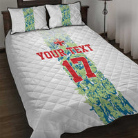 Custom Sardinia Football Quilt Bed Set Sardigna Sporty Style
