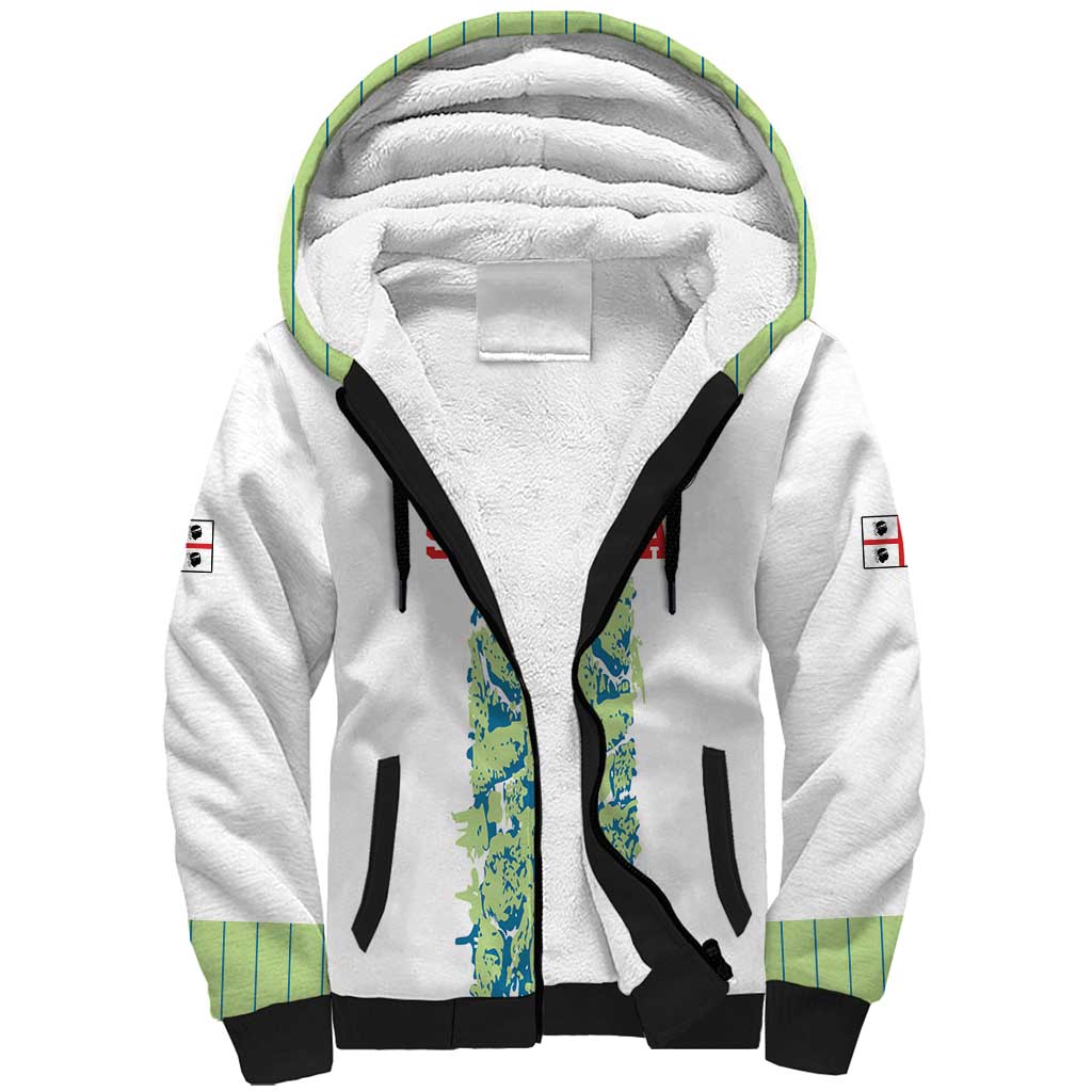 Custom Sardinia Football Sherpa Hoodie Sardigna Sporty Style