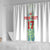Custom Sardinia Football Shower Curtain Sardigna Sporty Style