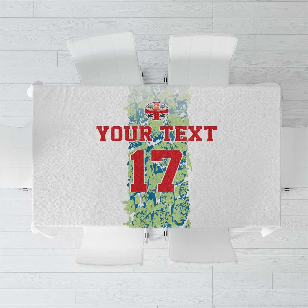 Custom Sardinia Football Tablecloth Sardigna Sporty Style