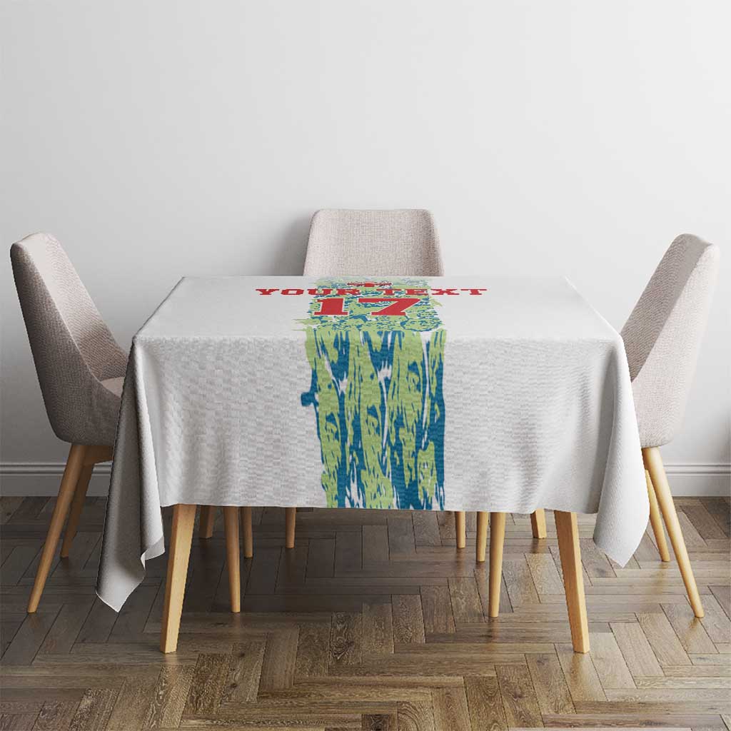 Custom Sardinia Football Tablecloth Sardigna Sporty Style