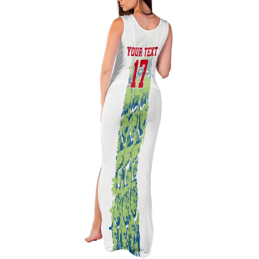 Custom Sardinia Football Tank Maxi Dress Sardigna Sporty Style