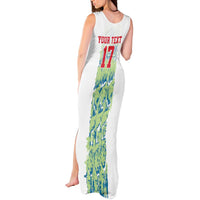 Custom Sardinia Football Tank Maxi Dress Sardigna Sporty Style