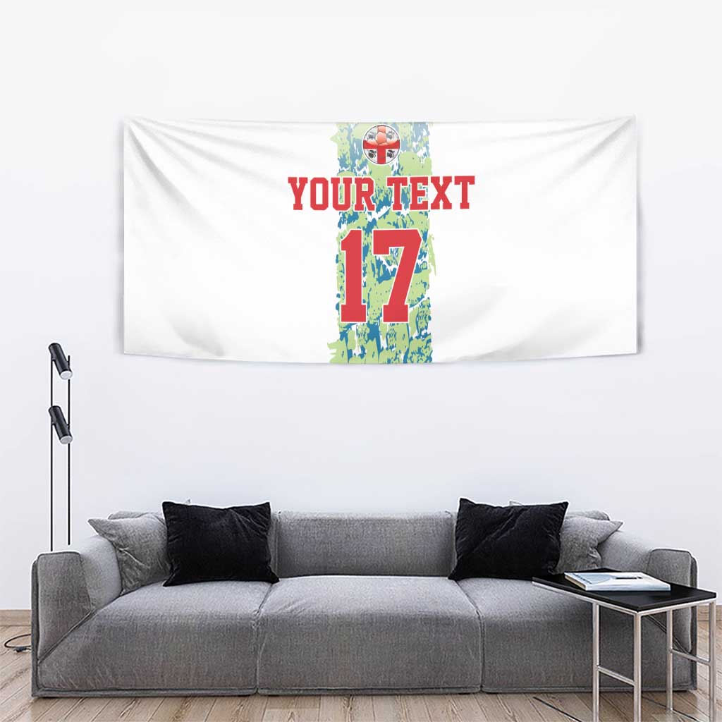 Custom Sardinia Football Tapestry Sardigna Sporty Style