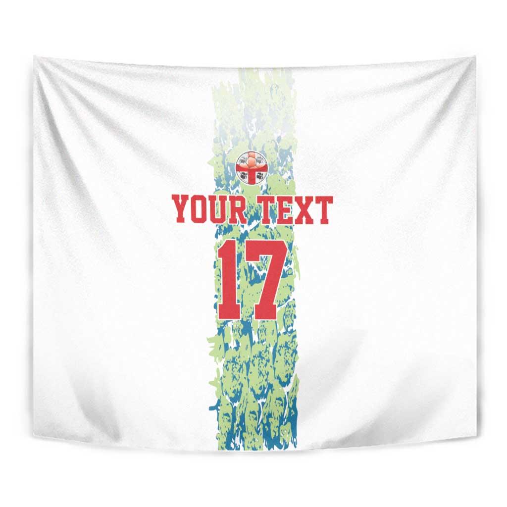 Custom Sardinia Football Tapestry Sardigna Sporty Style