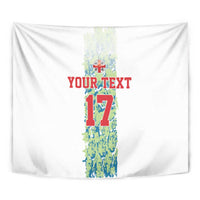 Custom Sardinia Football Tapestry Sardigna Sporty Style