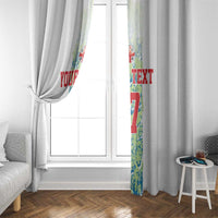 Custom Sardinia Football Window Curtain Sardigna Sporty Style