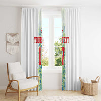 Custom Sardinia Football Window Curtain Sardigna Sporty Style