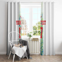 Custom Sardinia Football Window Curtain Sardigna Sporty Style
