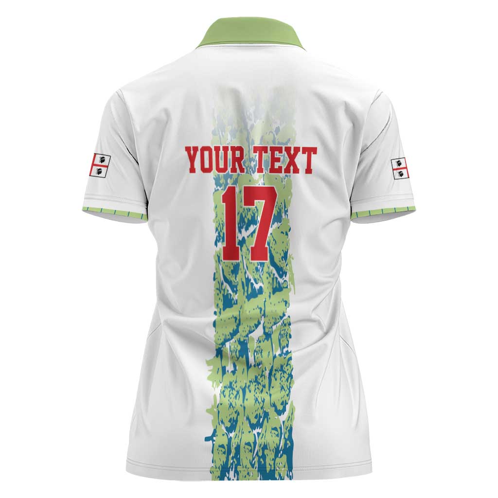 Custom Sardinia Football Women Polo Shirt Sardigna Sporty Style