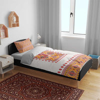 Slovakia Costume Bedding Set Traditional Folk Pattern