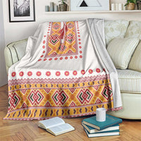 Slovakia Costume Blanket Traditional Folk Pattern