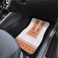 Slovakia Costume Car Mats Traditional Folk Pattern