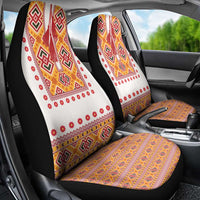 Slovakia Costume Car Seat Cover Traditional Folk Pattern