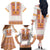 Slovakia Costume Family Matching Off The Shoulder Long Sleeve Dress and Hawaiian Shirt Traditional Folk Pattern