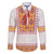 Slovakia Costume Family Matching Puletasi and Hawaiian Shirt Traditional Folk Pattern