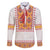 Slovakia Costume Family Matching Tank Maxi Dress and Hawaiian Shirt Traditional Folk Pattern