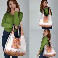Slovakia Costume Grocery Bag Traditional Folk Pattern