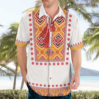 Slovakia Costume Hawaiian Shirt Traditional Folk Pattern