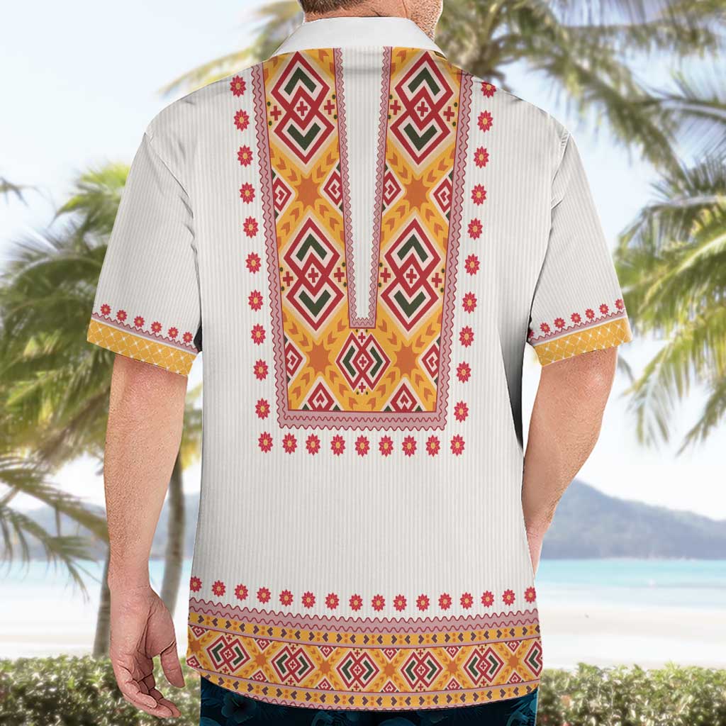 Slovakia Costume Hawaiian Shirt Traditional Folk Pattern