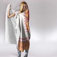 Slovakia Costume Hooded Blanket Traditional Folk Pattern