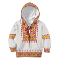 Slovakia Costume Kid Hoodie Traditional Folk Pattern