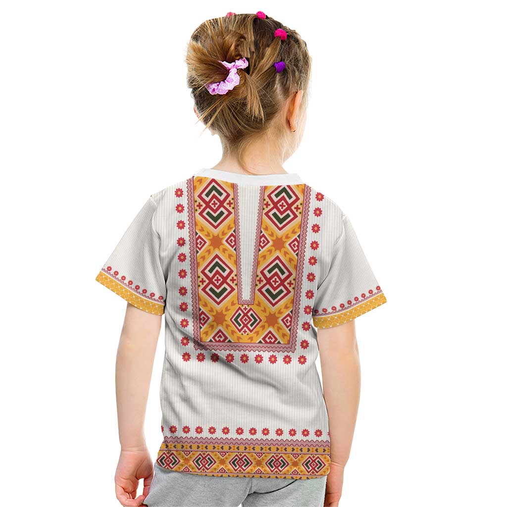 Slovakia Costume Kid T Shirt Traditional Folk Pattern