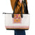 Slovakia Costume Leather Tote Bag Traditional Folk Pattern
