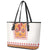 Slovakia Costume Leather Tote Bag Traditional Folk Pattern