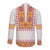 Slovakia Costume Long Sleeve Button Shirt Traditional Folk Pattern