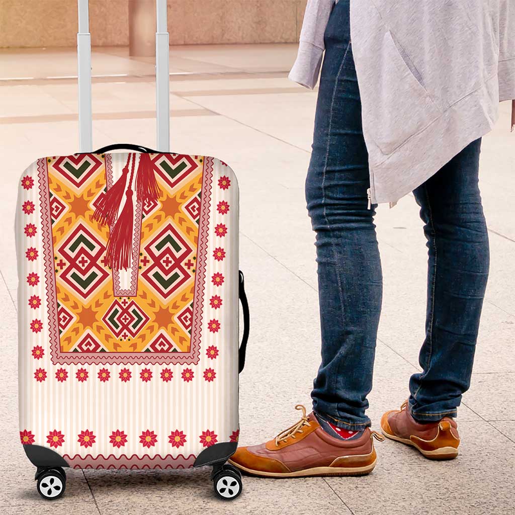 Slovakia Costume Luggage Cover Traditional Folk Pattern