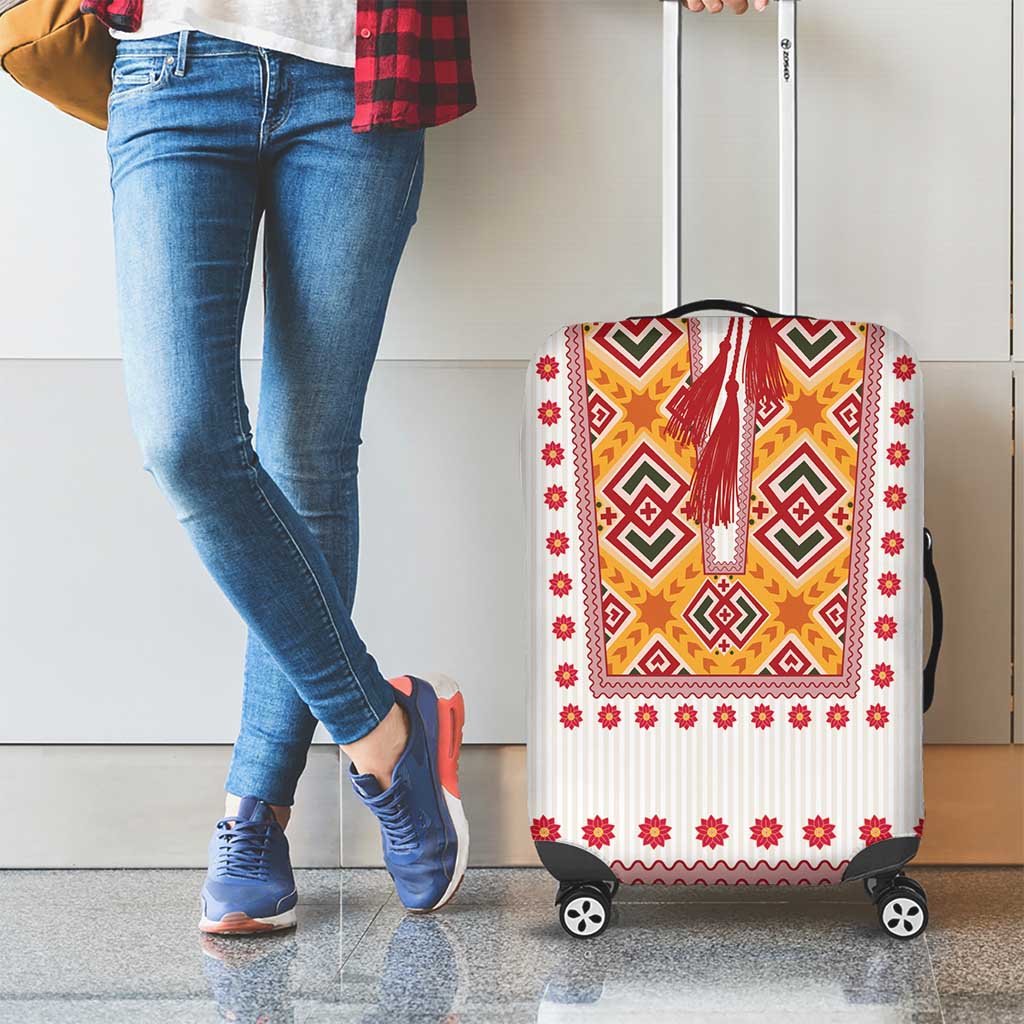 Slovakia Costume Luggage Cover Traditional Folk Pattern